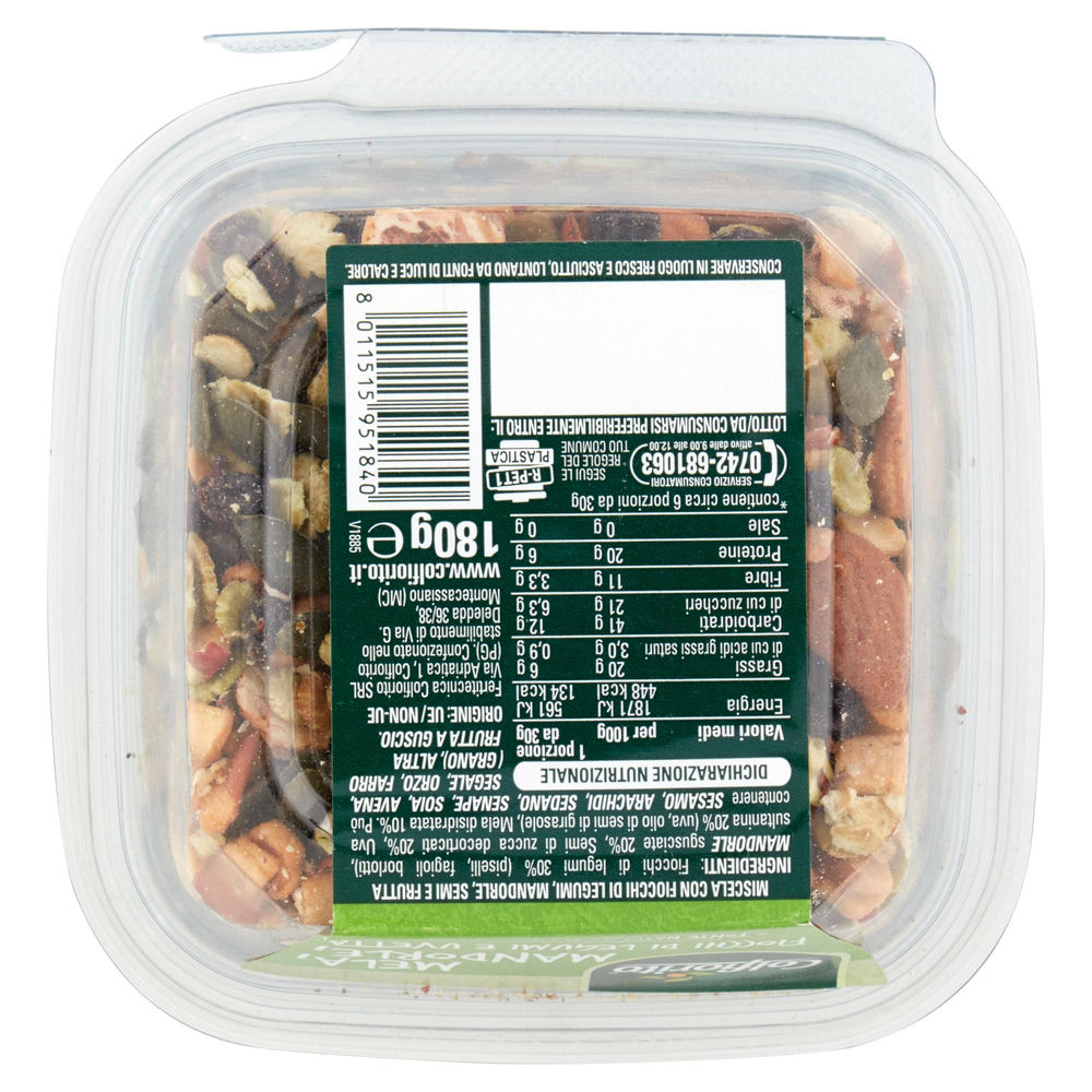 SNACK MIX VERDE #MORDI LA NATURA VH G 180 - 1