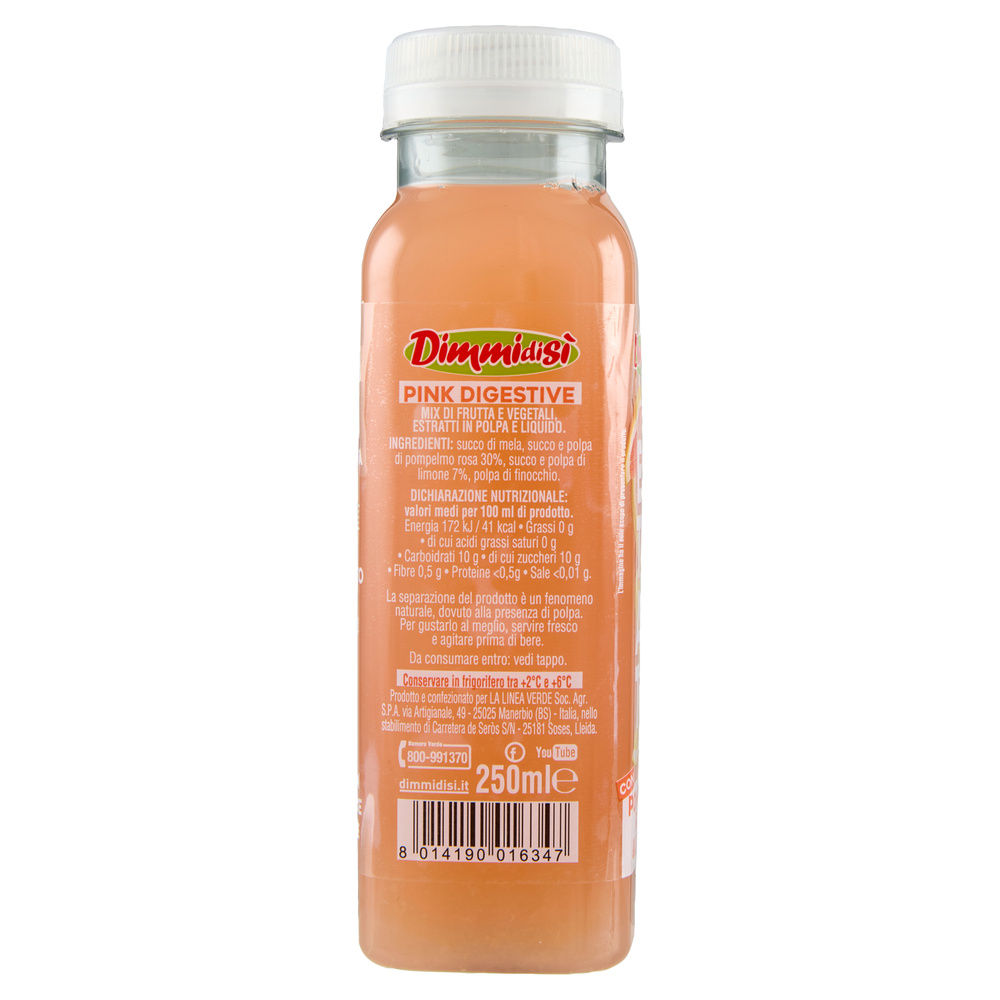ESTRATTO PINK DIGESTIVE POMPELMO ROSA &LIMONE DIMMIDISI' BTG ML 250 - 4