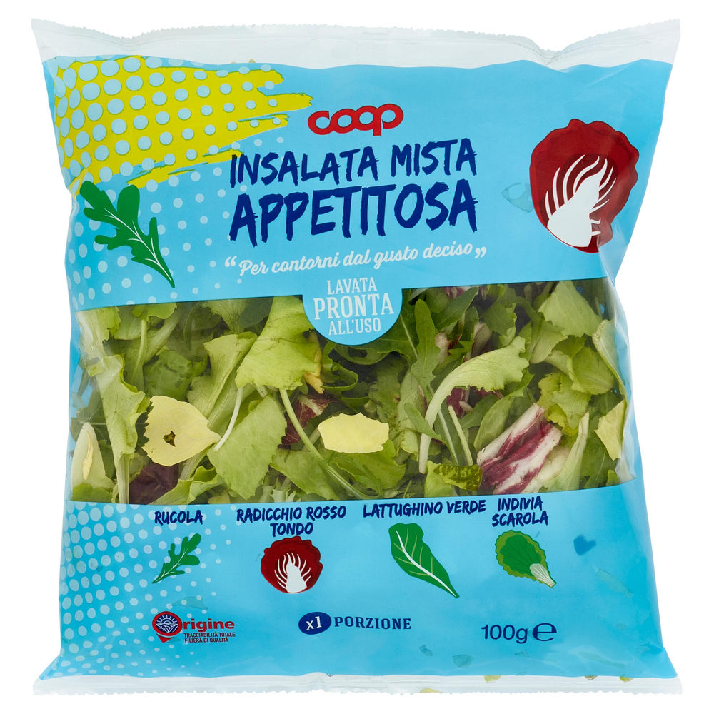 INSALATA MISTA  APPETITOSA COOP ORIGINE BS G 100 - 1