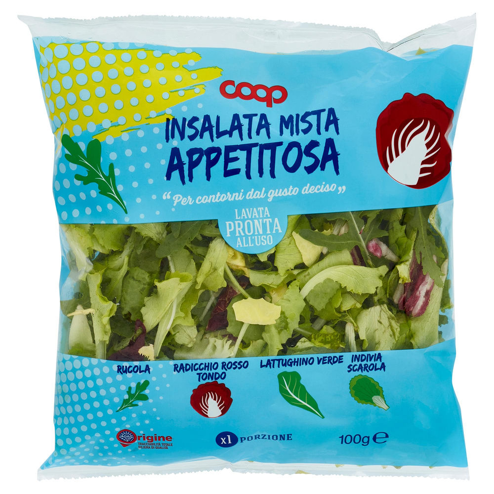 INSALATA MISTA  APPETITOSA COOP ORIGINE BS G 100 - 14