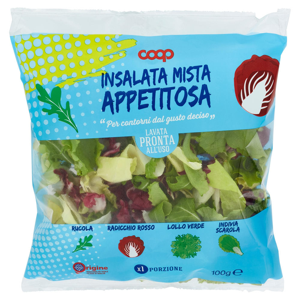 INSALATA MISTA  APPETITOSA COOP ORIGINE BS G 100 - 20