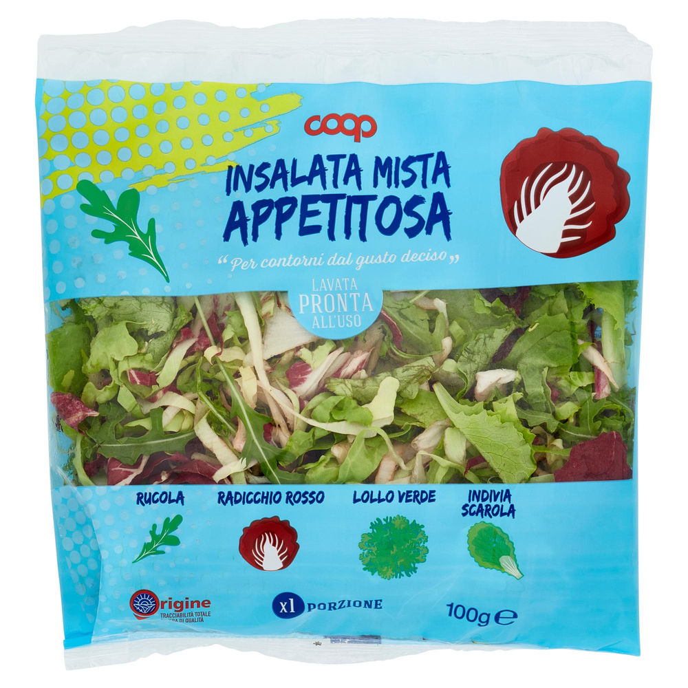 INSALATA MISTA  APPETITOSA COOP ORIGINE BS G 100 - 2