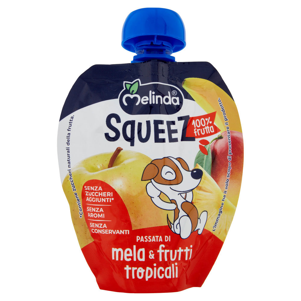 SQUEEZ MELA E FRUTTI TROPICALI MELINDA BRICK G 90 - 6