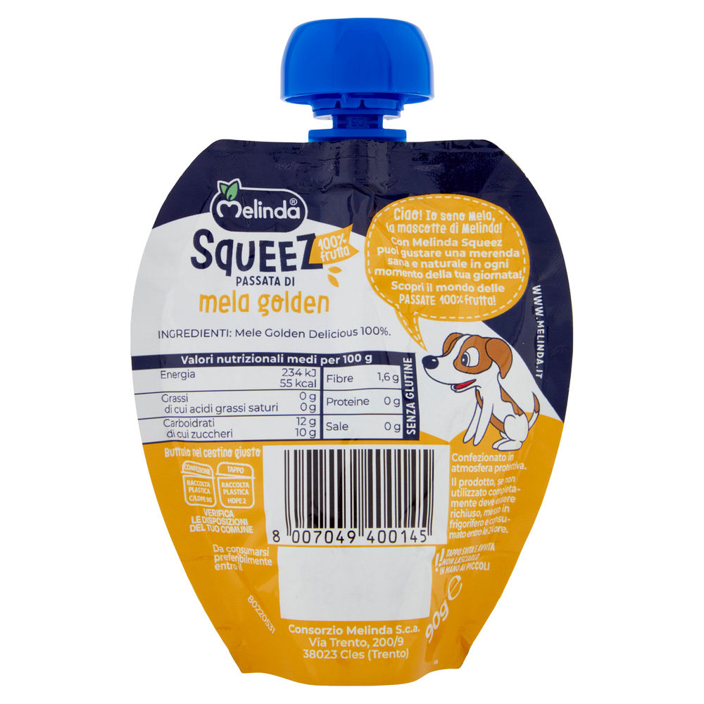 SQUEEZ MELA GOLDEN MELINDA DOYPACK G 90 - 1