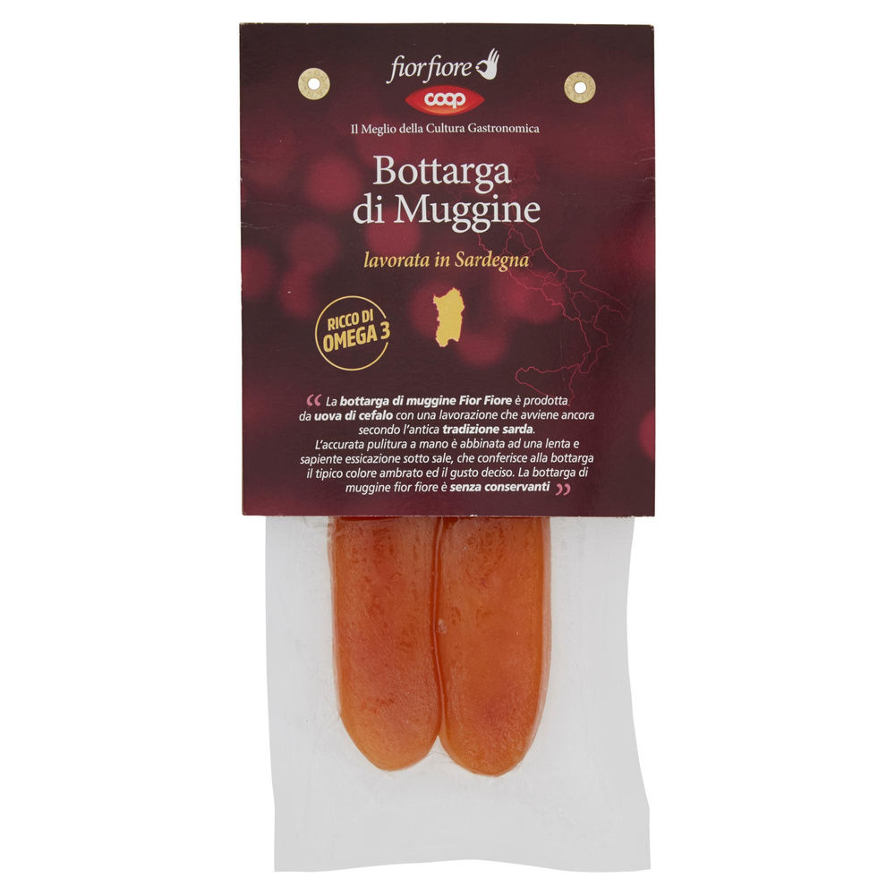 BOTTARGA DI MUGGINE INTERA FIOR FIORE COOP CF 68/100 G CA SKIN - 2