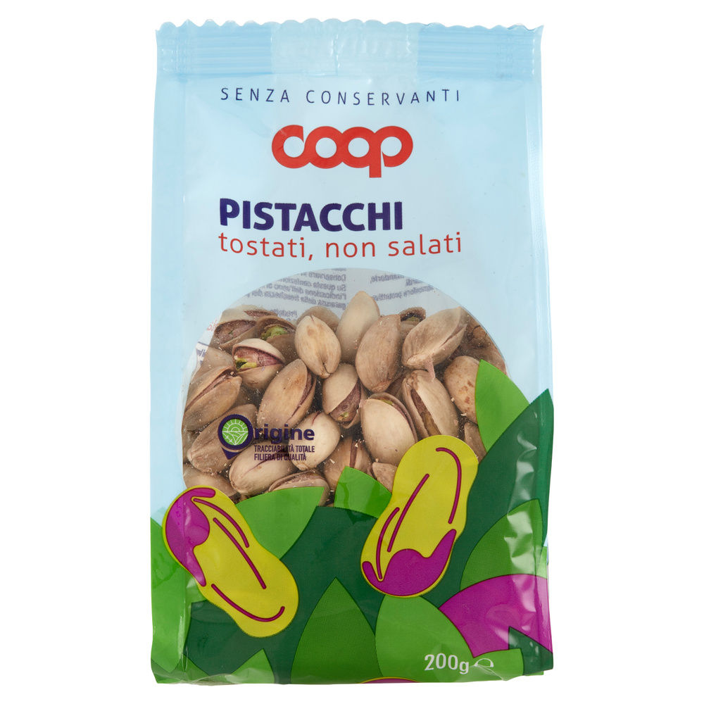 PISTACCHIO NON SALATO COOP  BS G 200 - 5