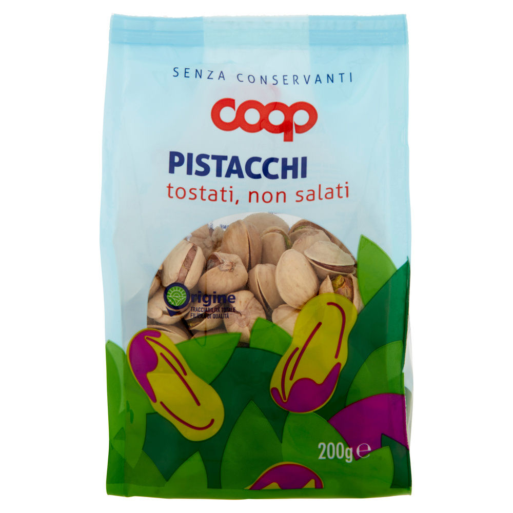 PISTACCHIO NON SALATO COOP  BS G 200 - 13