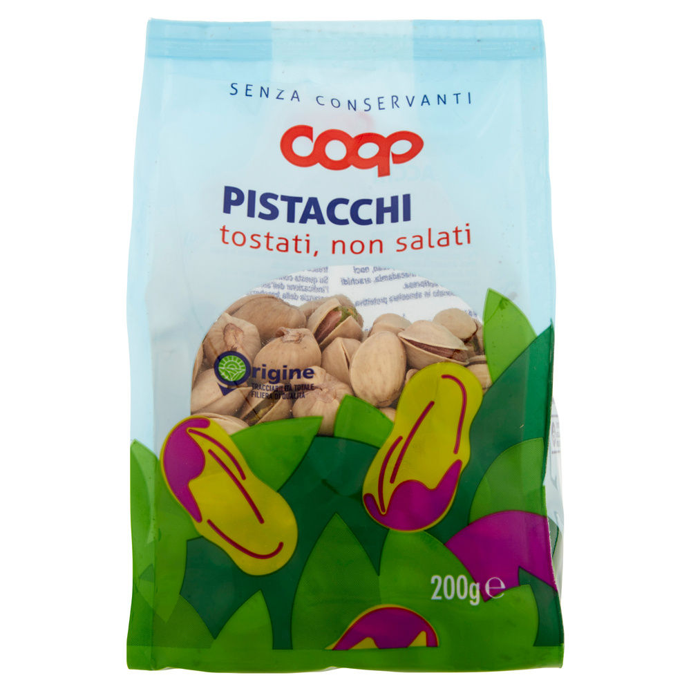 PISTACCHIO NON SALATO COOP  BS G 200 - 16