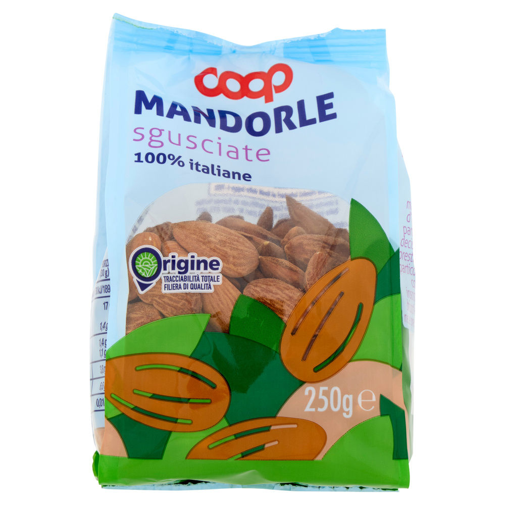 MANDORLE SGUSCIATE ITALIANE COOP SH G 250 - 0