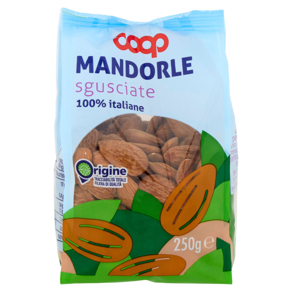 MANDORLE SGUSCIATE ITALIANE COOP SH G 250 - 17