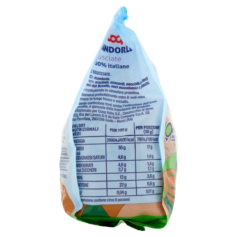 MANDORLE SGUSCIATE ITALIANE COOP SH G 250 - 15