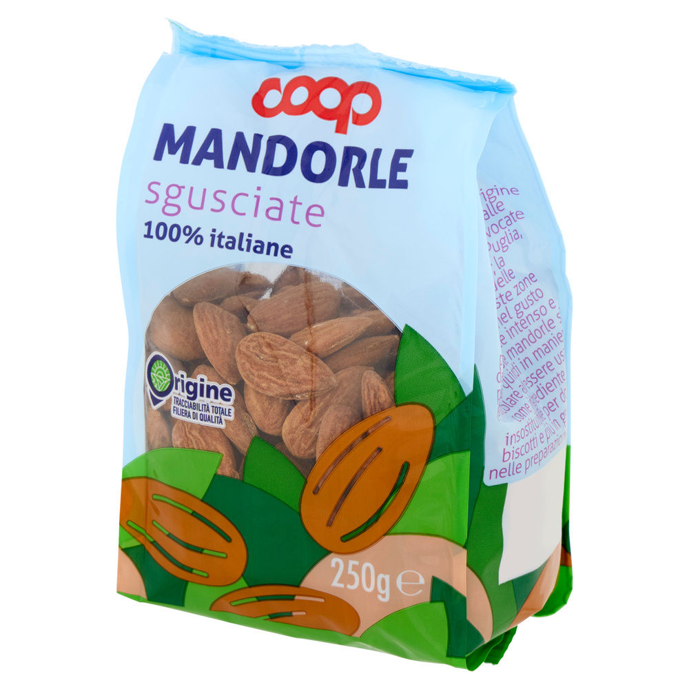 MANDORLE SGUSCIATE ITALIANE COOP SH G 250 - 10