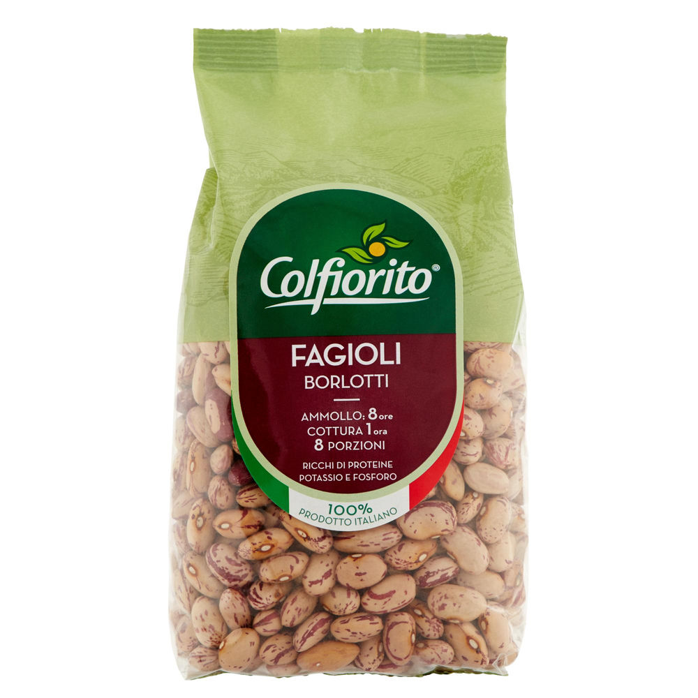 Fagioli borlotti italia colfiorito sacchetto g 400