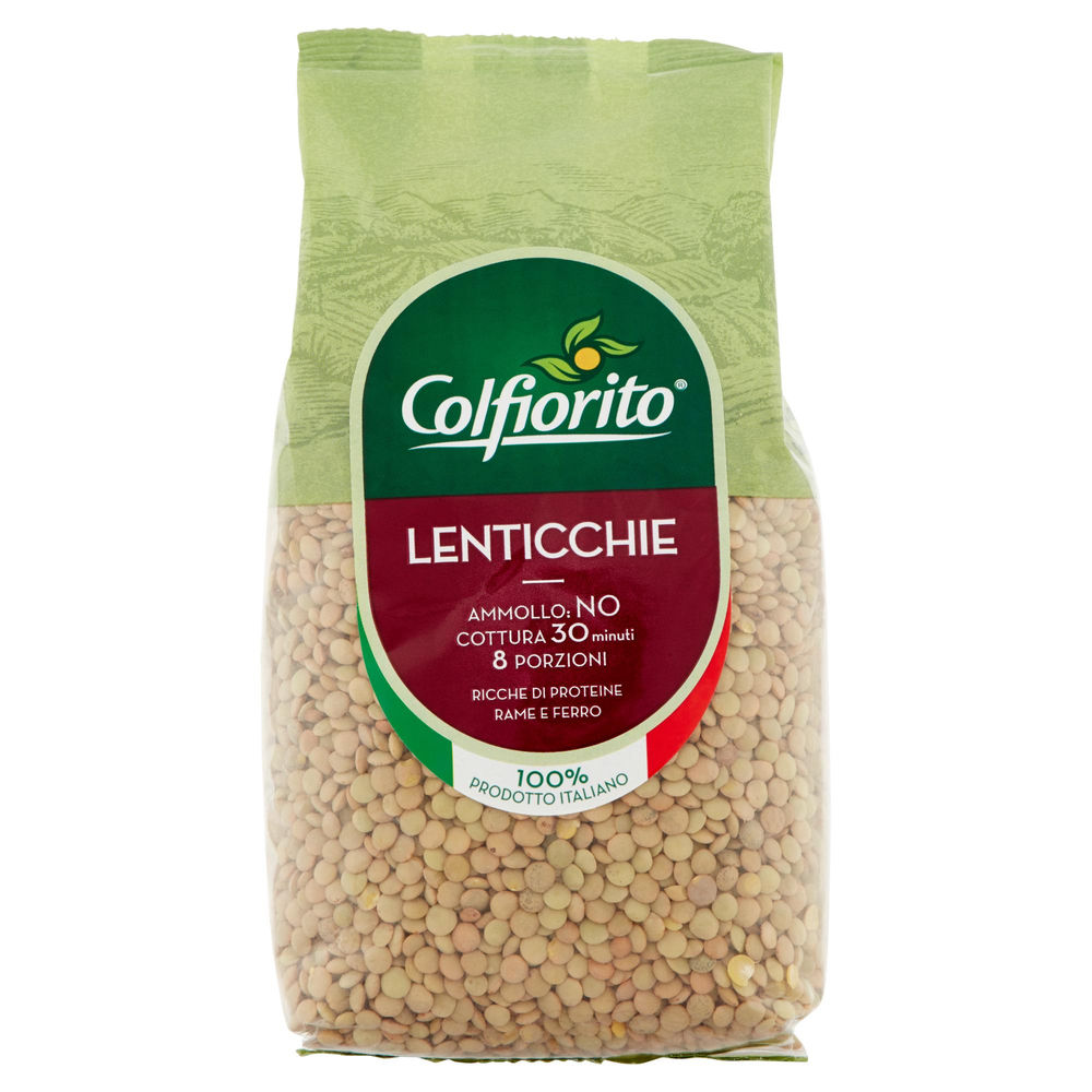 Lenticchia italia colfiorito sacchetto g 400