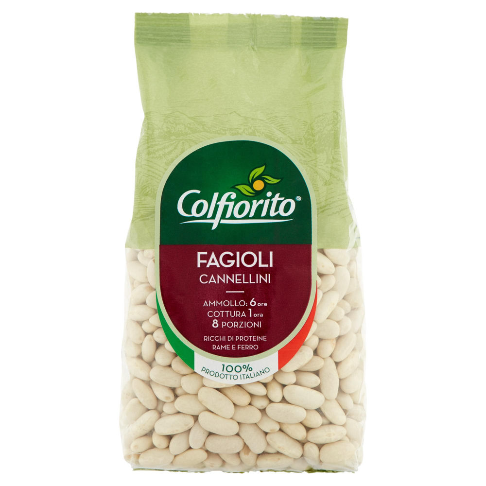 Fagioli cannellini italia colfiorito sacchetto g 400