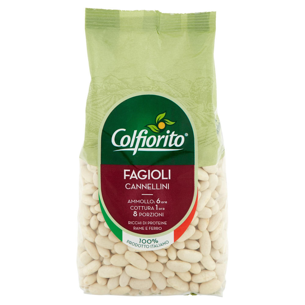 FAGIOLI CANNELLINI ITALIA COLFIORITO SACCHETTO G 400 - 3