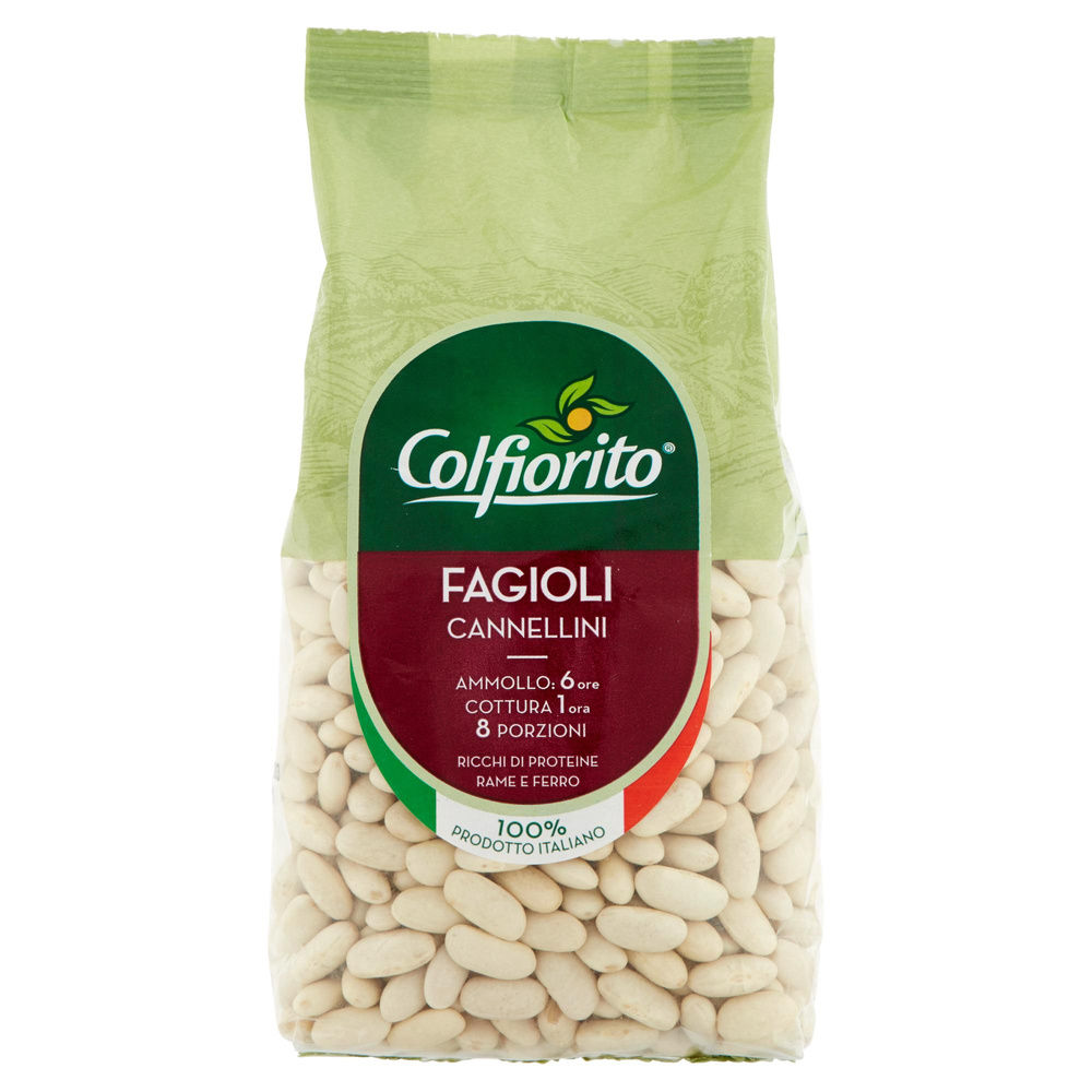 FAGIOLI CANNELLINI ITALIA COLFIORITO SACCHETTO G 400 - 5