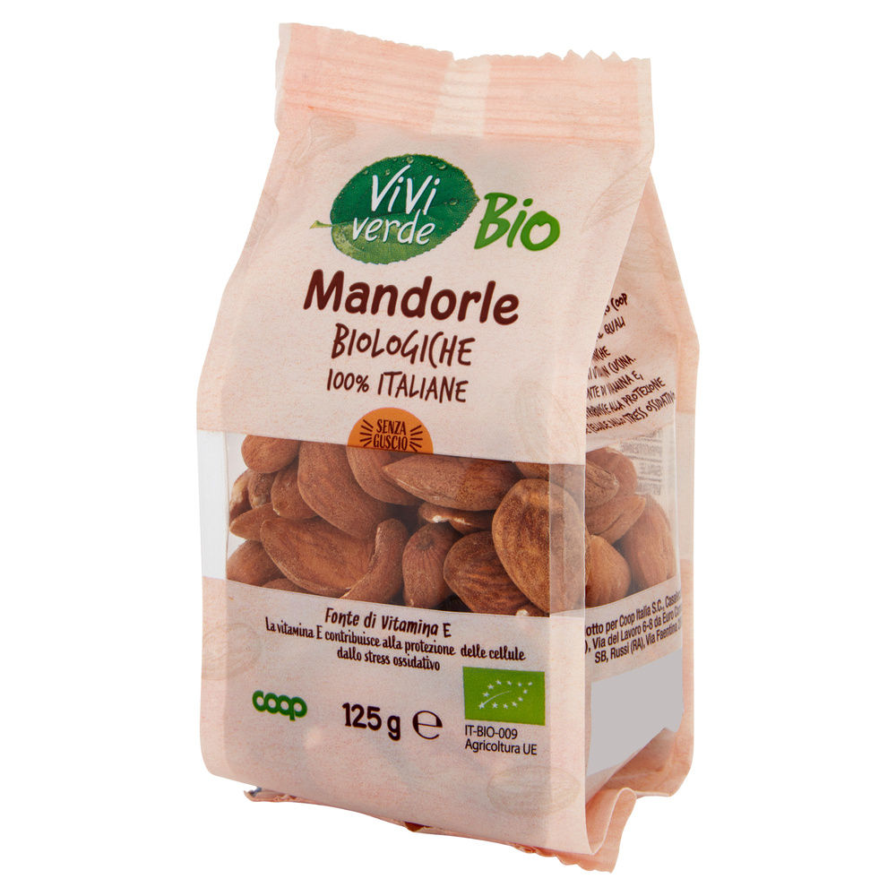 MANDORLE SGUSCIATE VIVIVERDE BIO COOP BS G 125 - 6