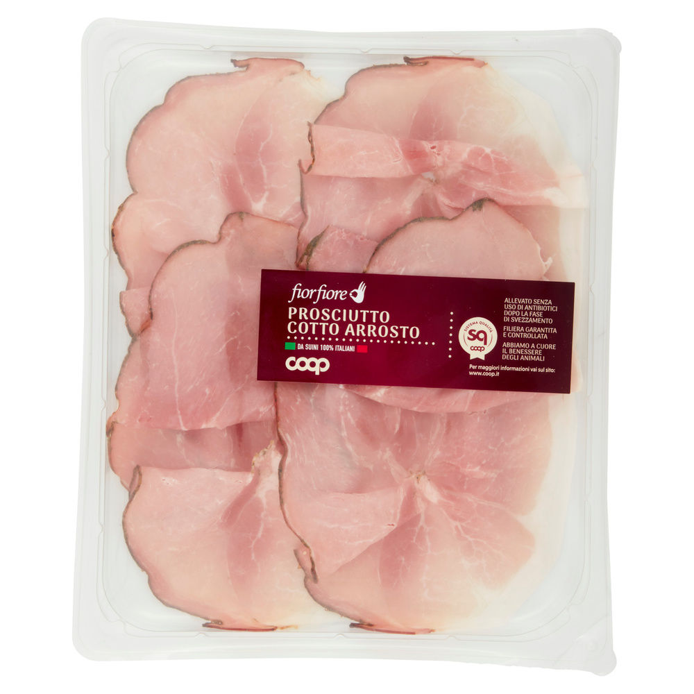 PROSCIUTTO COTTO AQ ARR S/ANT DOPO FASE SVEZZ FIOR FIORE COOP G 100 - 4