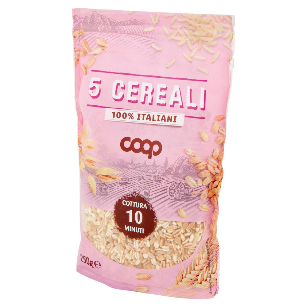 MIX 5 CEREALI RAPIDA COTTURA 10 MINUTI COOP DOYPACK G 250 - 8