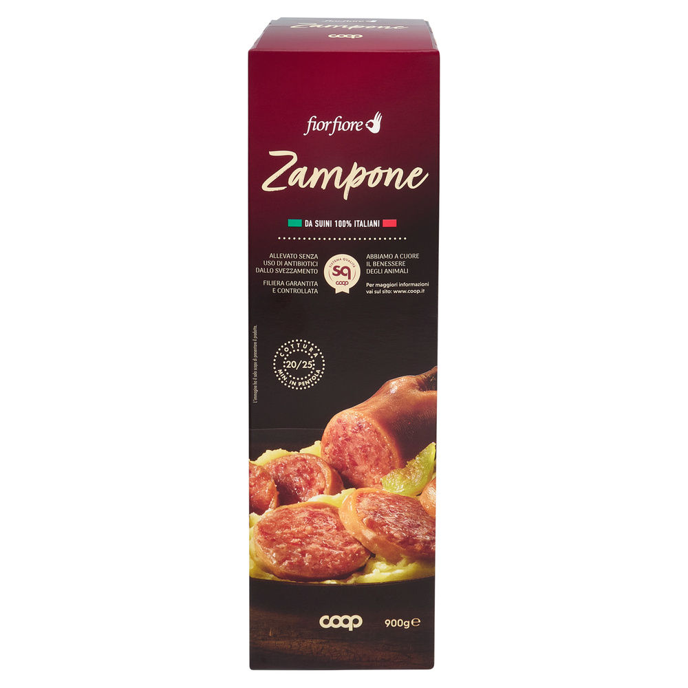 ZAMPONE PRECOTTO DA SUINI ALL. S/ANTIB.DOPO SVEZZ. FIOR FIORE COOP G 900 - 4