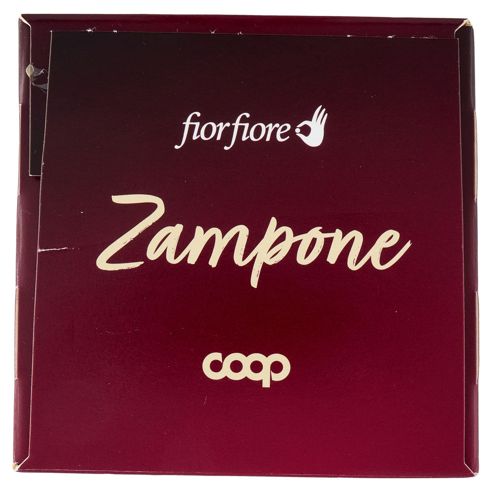 ZAMPONE PRECOTTO DA SUINI ALL. S/ANTIB.DOPO SVEZZ. FIOR FIORE COOP G 900 - 5