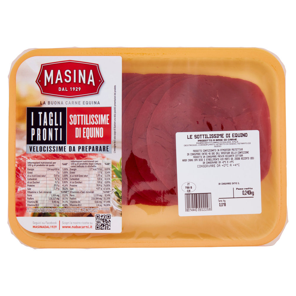 EQUINO CARPACCIO ATP 240 G MASINA - 7