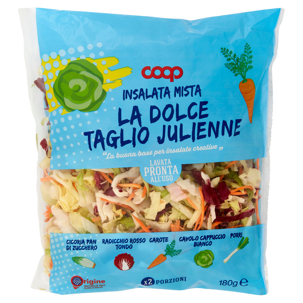 INS MISTA DOLCE TAG JULIEN P ZUCC,RAD ROS,CAR,CAVOLO CAP, PORRI COOP BS G180 - 33