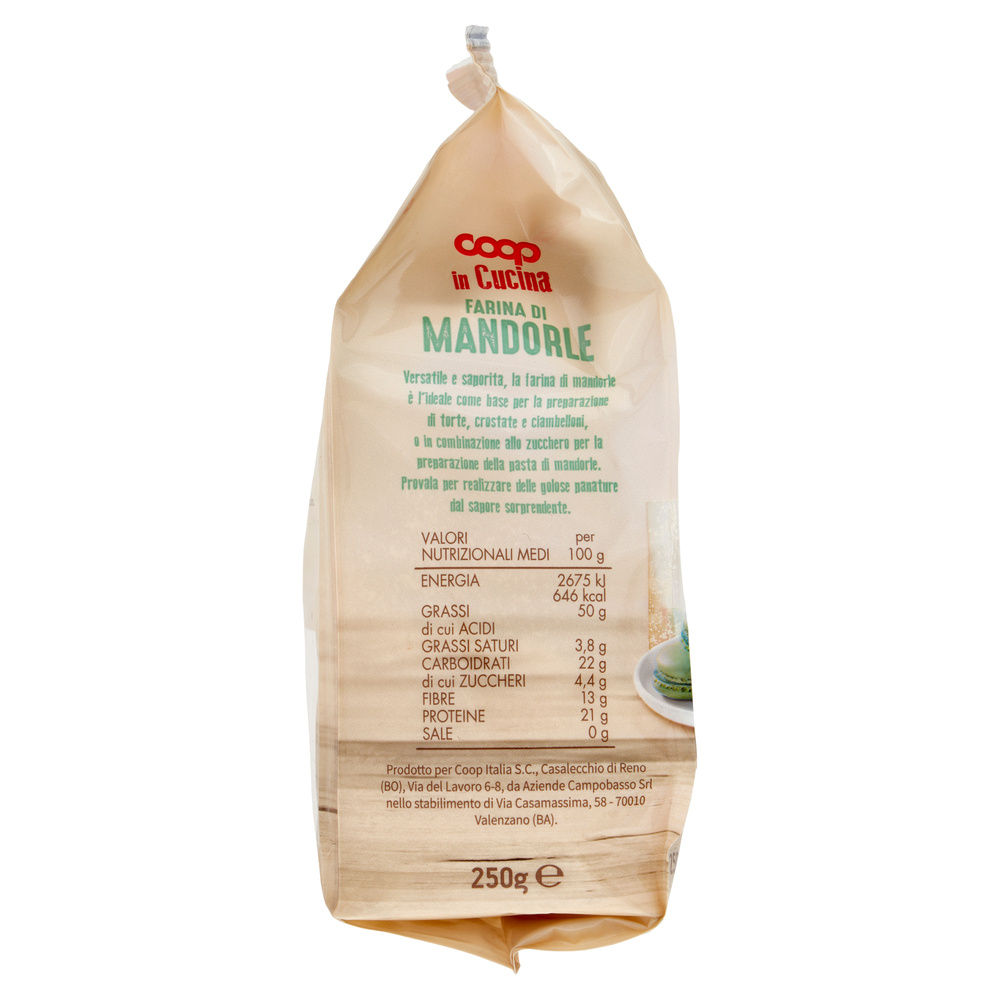 FARINA DI MANDORLE IN CUCINA COOP BS G 250 - 6