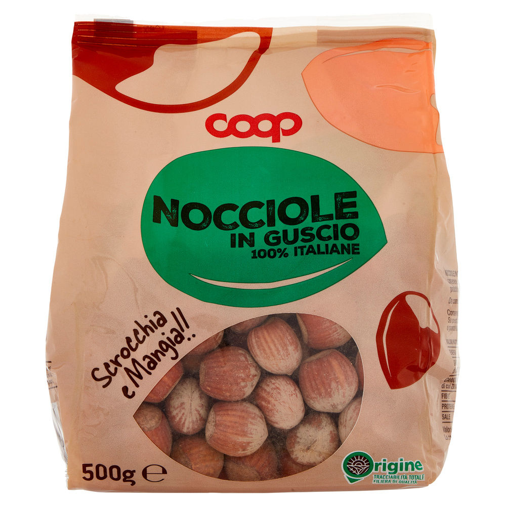 NOCCIOLE GUSCIO ITALIANE SCROCCHIA E MANGIA COOP BS G 500 - 12