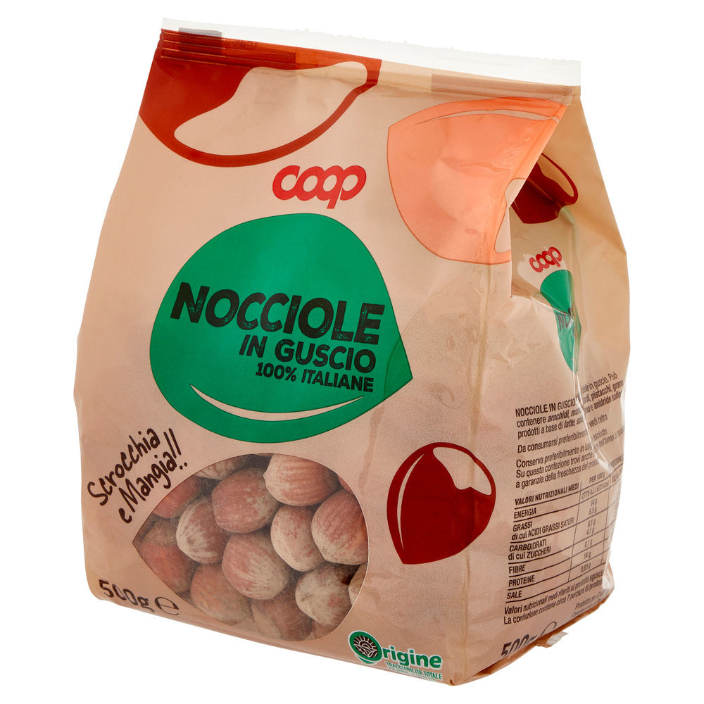 NOCCIOLE GUSCIO ITALIANE SCROCCHIA E MANGIA COOP BS G 500 - 17