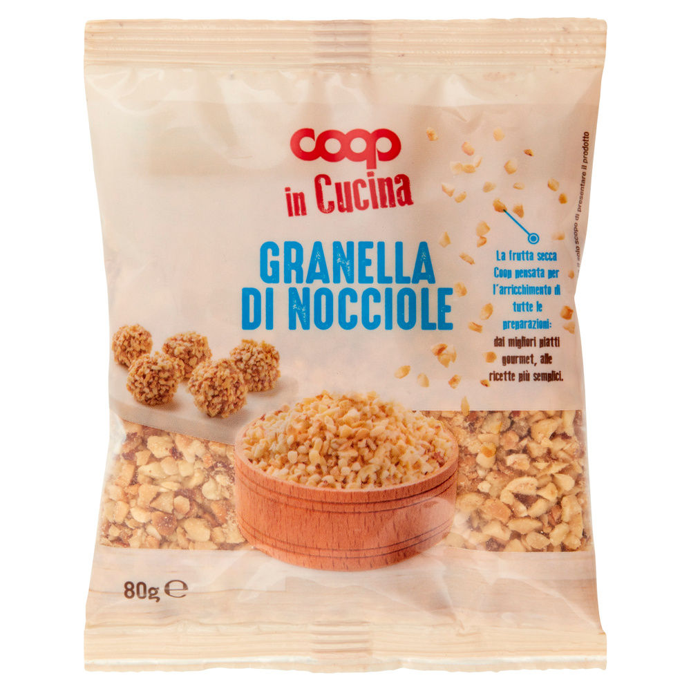 GRANELLA DI NOCCIOLE IN CUCINA COOP BS G 80 - 2