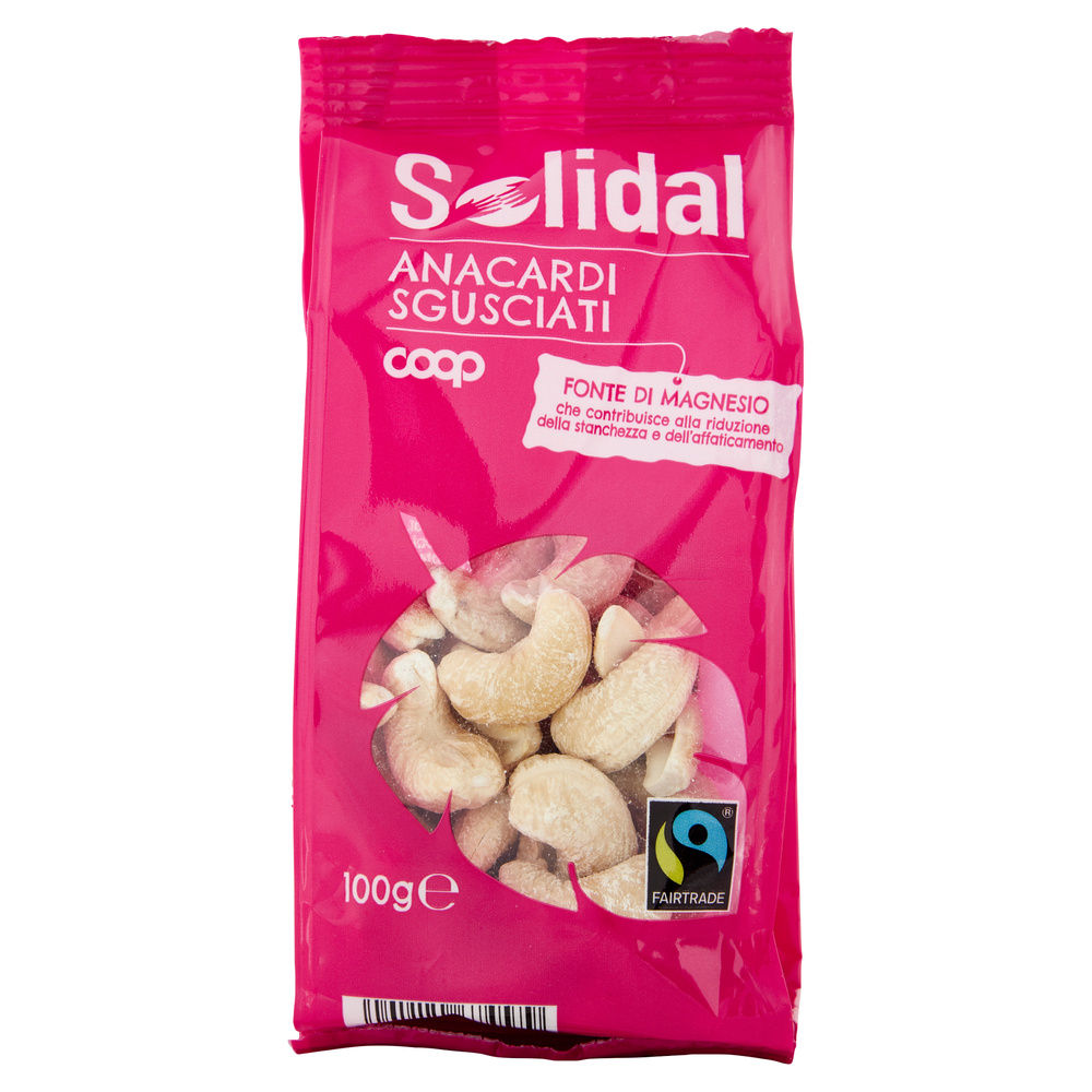 ANACARDI SGUSCIATI SOLIDAL COOP BS  G 100 - 6