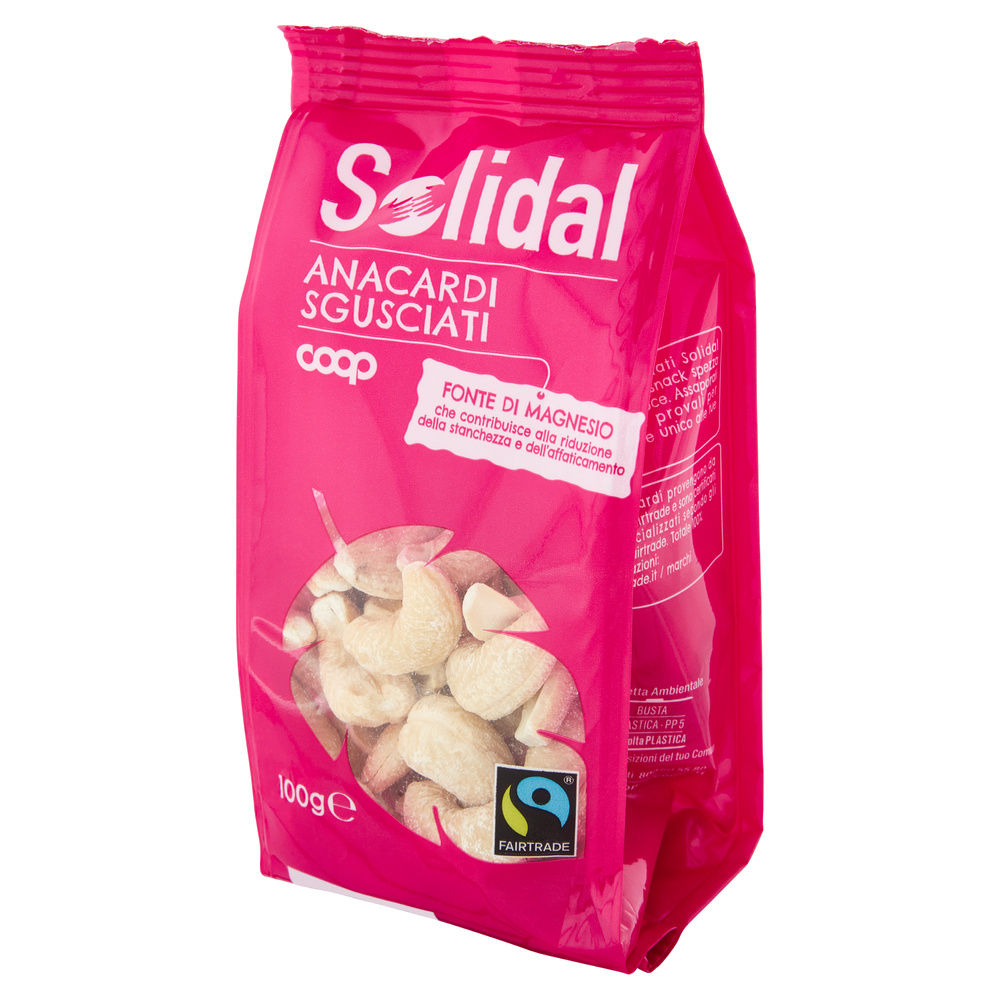 ANACARDI SGUSCIATI SOLIDAL COOP BS  G 100 - 4