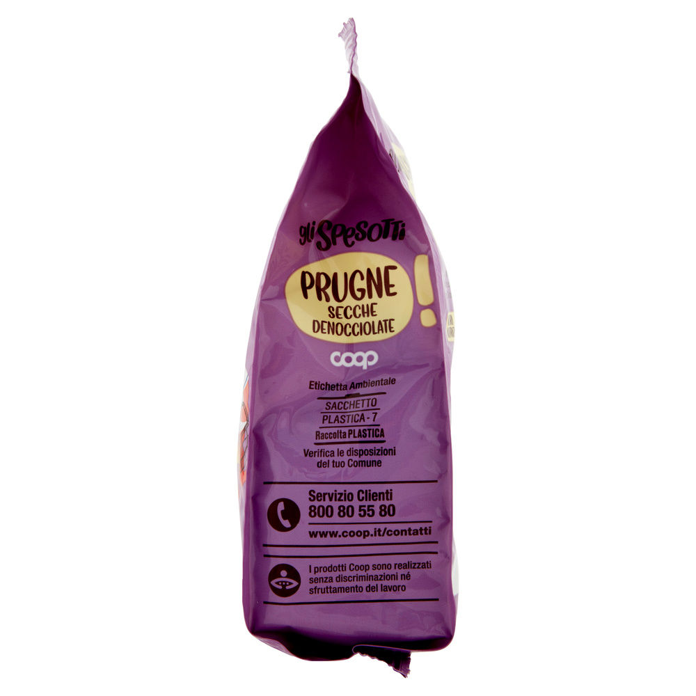 PRUGNE SECCHE DENOCCIOLATE GLI SPESOTTI COOP BS G250 - 14