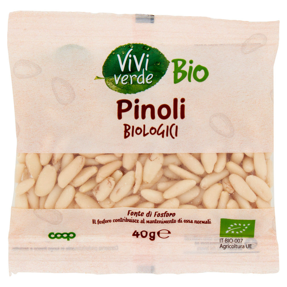 PINOLI BIOLOGICI COOP VIVI VERDE BS G 40 - 2