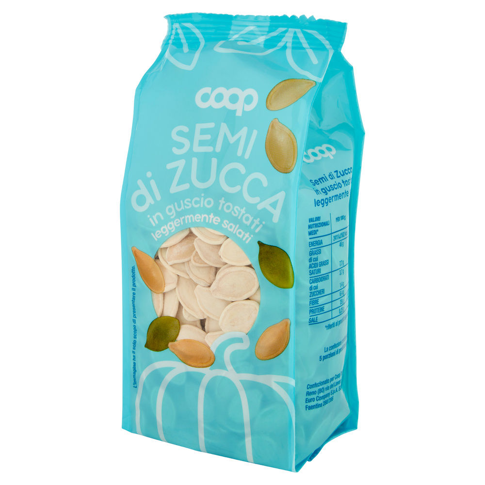 SEMI ZUCCA CON GUSCIO LEGG. SALATI COOP BS G 250 - 8