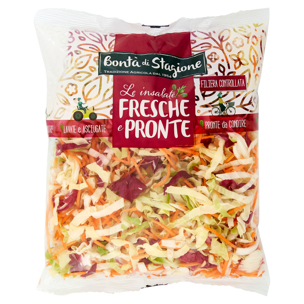 INSALATA MISTA JULIENNE CON CAROTE BONTA' DI STAGIONE BS G 350 - 0