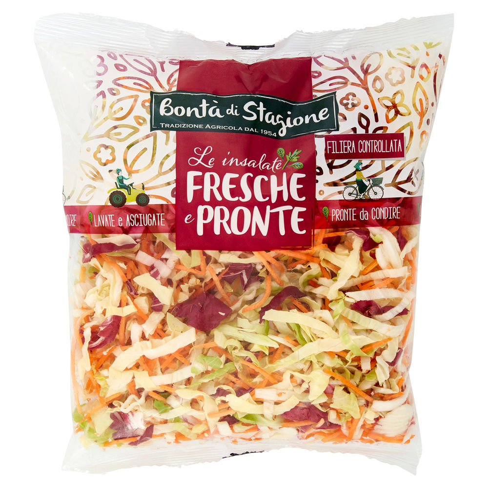 INSALATA MISTA JULIENNE CON CAROTE BONTA' DI STAGIONE BS G 350 - 3