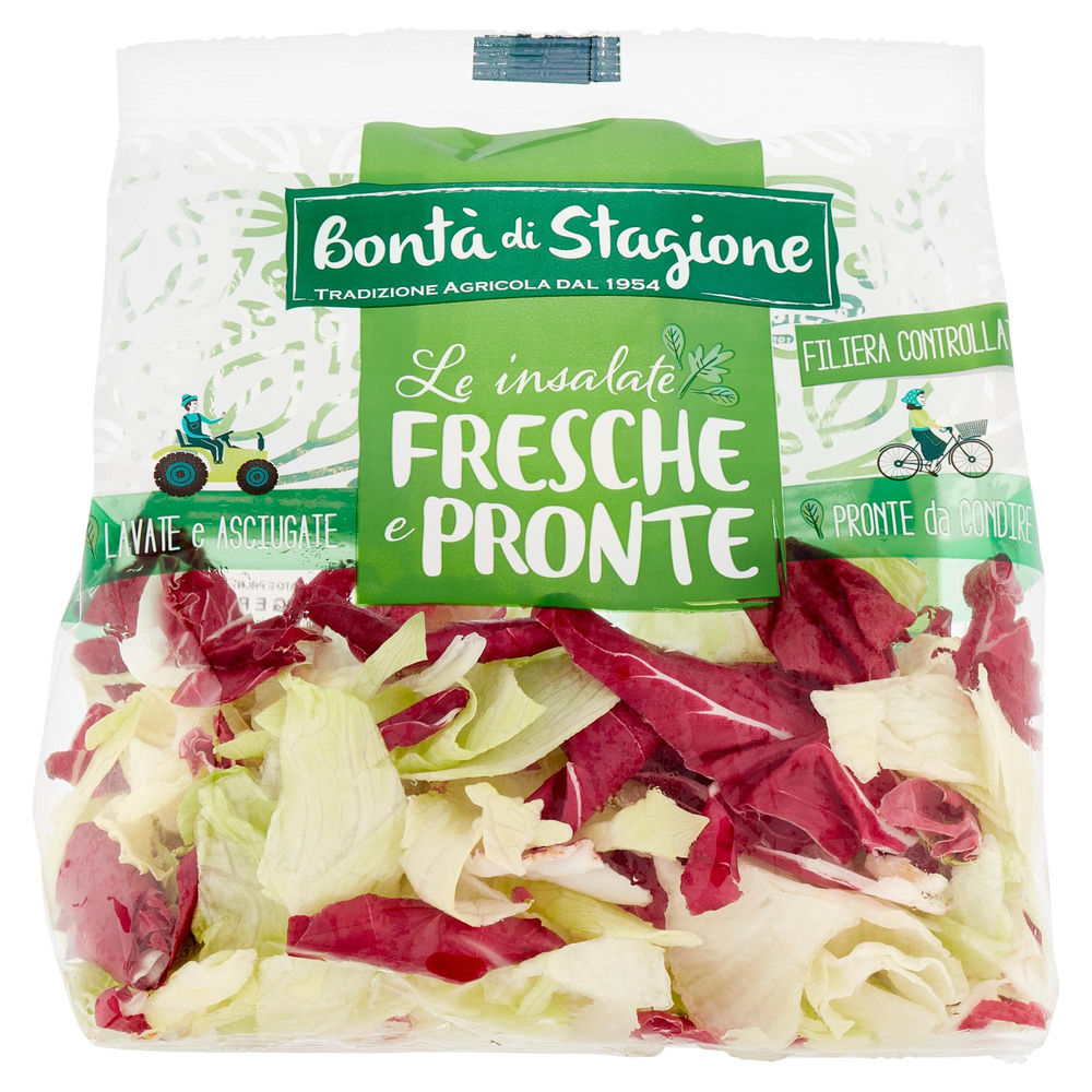 INSALATA MISTA ICEBERG E RADICCHIO BONTA' DI STAGIONE BS G 220 - 0
