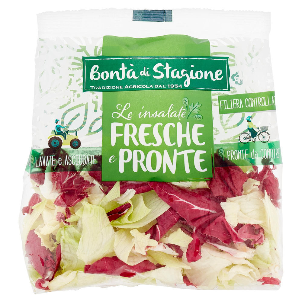 INSALATA MISTA ICEBERG E RADICCHIO BONTA' DI STAGIONE BS G 220 - 5