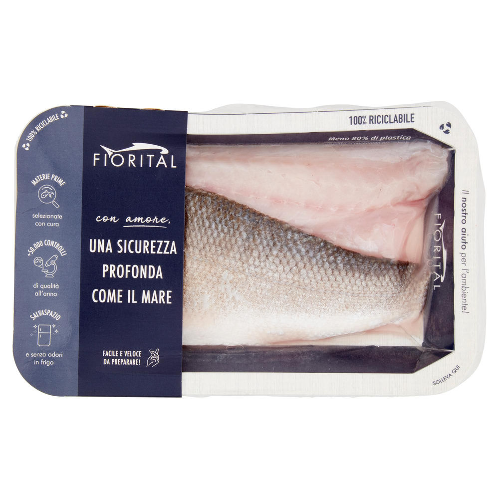 FILETTO DI BRANZINO ALLEVATO FIORITAL PF 200 G SKIN - 3