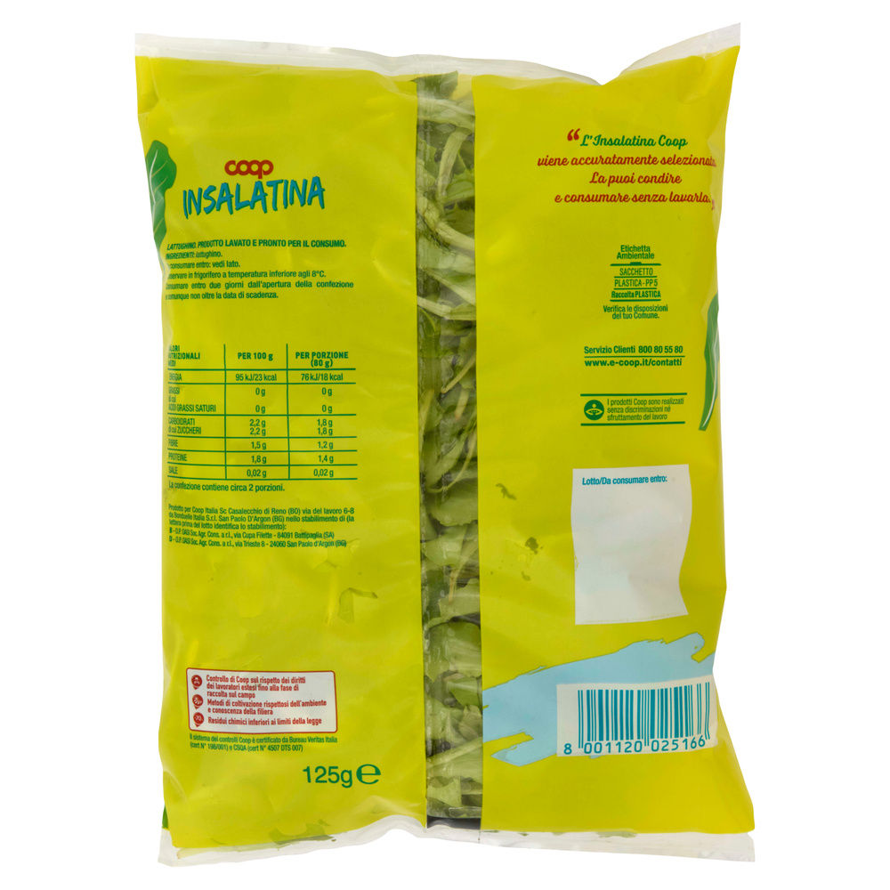 INSALATINA COOP ORIGINE IT BS G 125 - 15