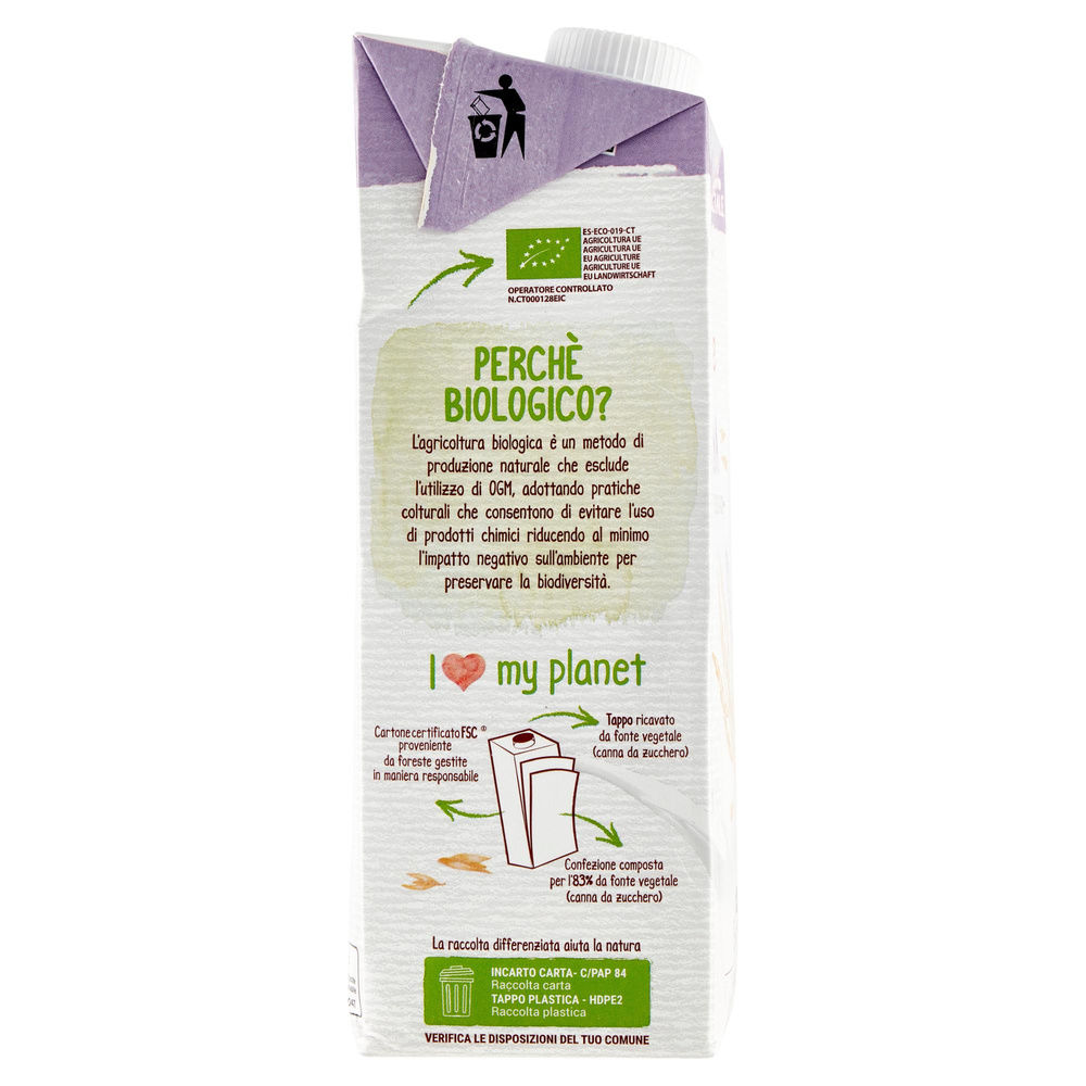 BEVANDA DI AVENA BIO VITALNATURE SENZA ZUCCHERO BRICK 1 L - 5