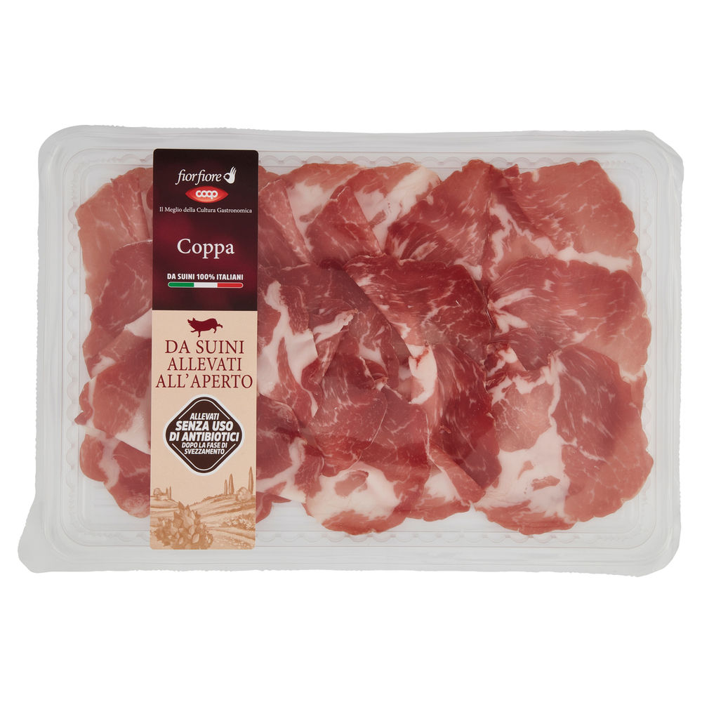 COPPA DA SUINO ALLEVATO ALL'APERTO FIOR FIORE COOP 90G CA - 1