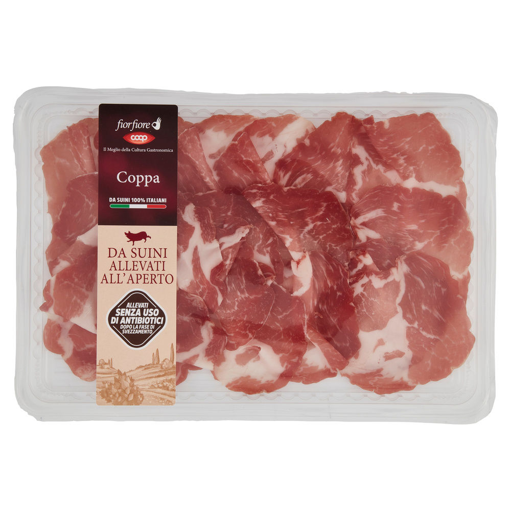 COPPA DA SUINO ALLEVATO ALL'APERTO FIOR FIORE COOP 90G CA - 3