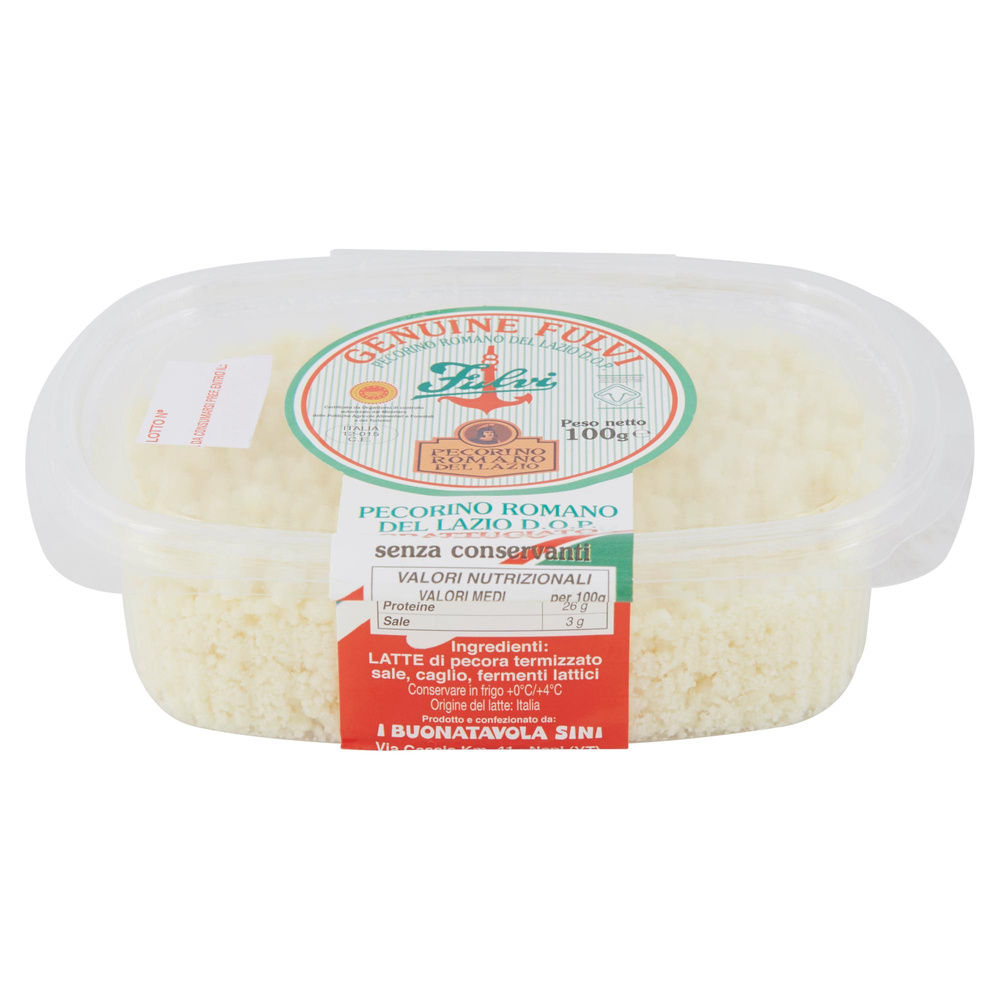 PECORINO ROMANO DEL LAZIO DOP GRATT VS G.100 FULVI - 2