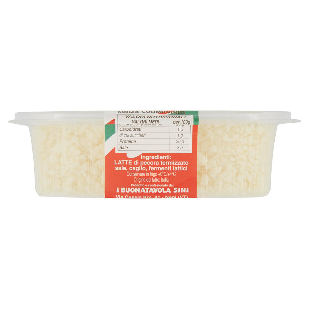 PECORINO ROMANO DEL LAZIO DOP GRATT VS G.100 FULVI - 6