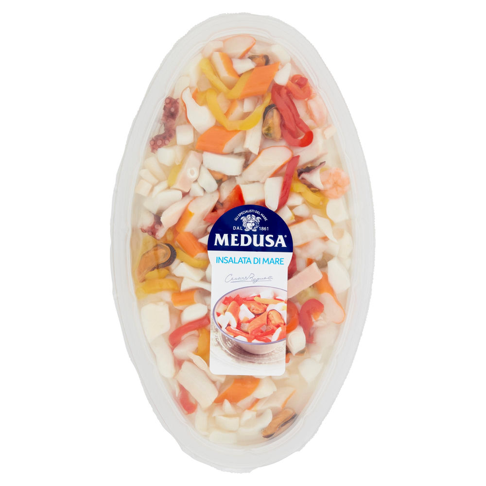 Insalata di mare medusa vaschetta g 700