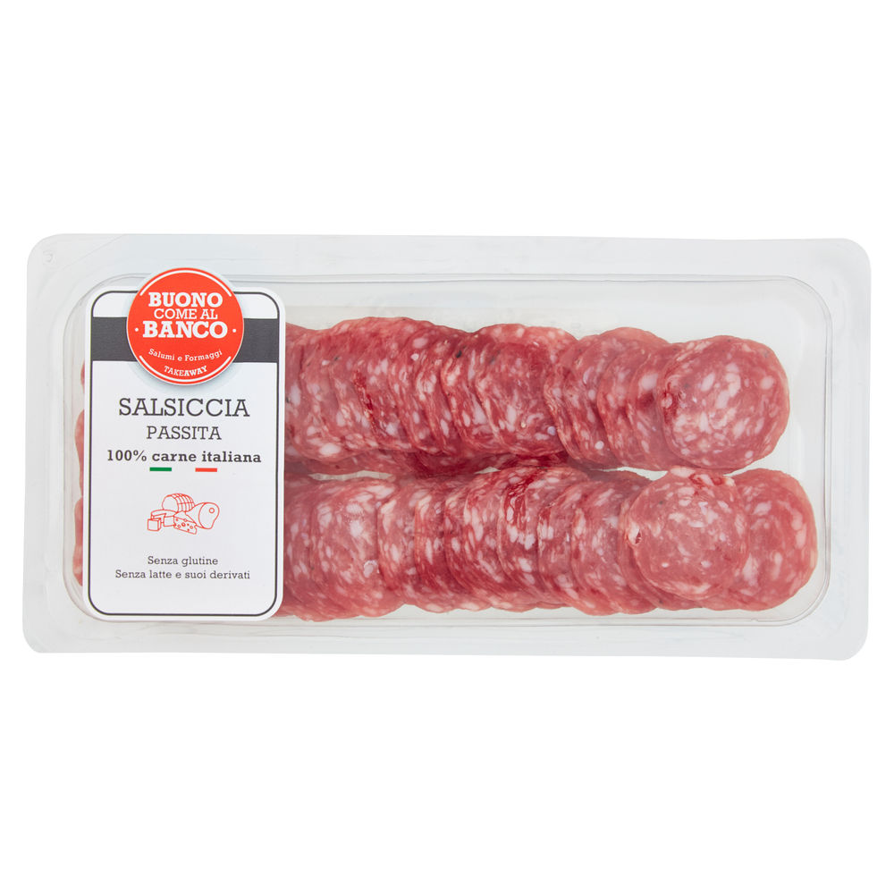 Salsiccia primizia dolce fette carni it. buono come al banco take away g 120